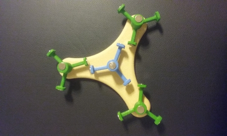 Magnetic spin  3d model for 3d printers
