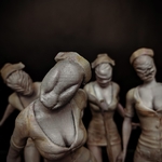  Silent hill - nurse  3d model for 3d printers