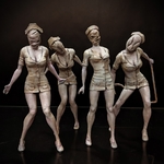  Silent hill - nurse  3d model for 3d printers