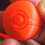  Pokeball keychain multicolor  3d model for 3d printers