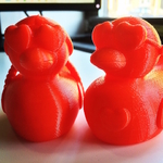  Valentines duck  3d model for 3d printers