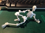  Anatomically correct poseable figure for drawing/animating remix  3d model for 3d printers