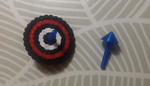  Hama bead spinning top body  3d model for 3d printers