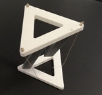  Floating triangle  3d model for 3d printers