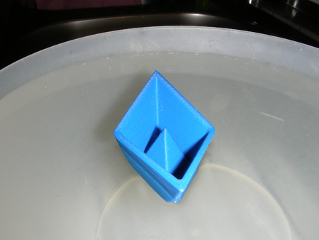  Paper boat  3d model for 3d printers