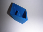 Modelo 3d de Barco de papel para impresoras 3d