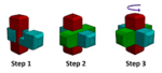 Modelo 3d de Burr rompecabezas para impresoras 3d