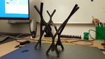  Stick man with magnets  3d model for 3d printers