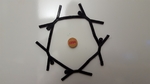  Stick man with magnets  3d model for 3d printers