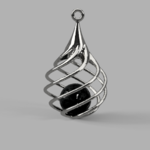  Drop pendant  3d model for 3d printers