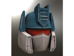  Soundwave helmet generation 1  3d model for 3d printers