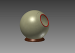  Attack ball   3d model for 3d printers
