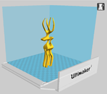  Deer  3d model for 3d printers