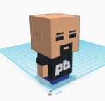 Modelo 3d de Blockhead brook para impresoras 3d