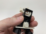  Halloween happy ghost pin walker.  3d model for 3d printers