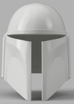  Death watch mandalorian helmet star wars  3d model for 3d printers