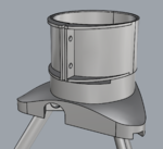 Modelo 3d de Juguete trípode para impresoras 3d