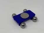  Simple ball bearing car  3d model for 3d printers