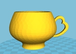  Buty cup  3d model for 3d printers
