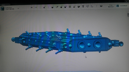 Modelo 3d de Ueas acorazado venganza de clase para impresoras 3d