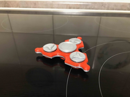 Modelo 3d de Triángulo spinner para impresoras 3d