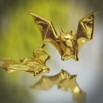  Bat brooche  3d model for 3d printers