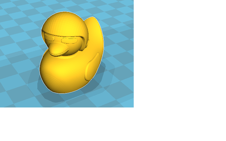  Skeptical duck  3d model for 3d printers