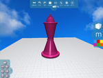 Modelo 3d de Morphi obispo pieza de ajedrez para impresoras 3d