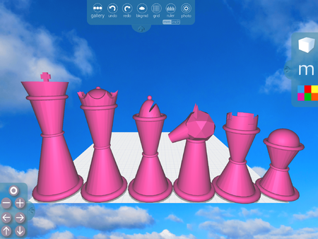 Morphi Queen Chess Piece