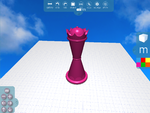 Modelo 3d de Morphi reina pieza de ajedrez para impresoras 3d