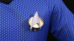  Star trek combadge - circuit playground  3d model for 3d printers