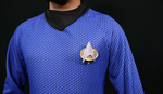  Star trek combadge - circuit playground  3d model for 3d printers