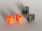Modelo 3d de Filamento clip de 3 mm o 1.75 mm para impresoras 3d
