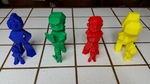  Low-poly retro characters  3d model for 3d printers