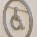 Modelo 3d de Handicap logotipo de aretes - orgullosos de ser diferentes para impresoras 3d
