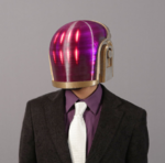  3d printed daft punk helmet  3d model for 3d printers