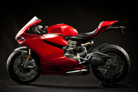  Ducati 1199 superbike (complex)  3d model for 3d printers