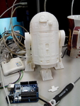 Modelo 3d de R2-d2 para impresoras 3d