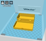  Small box with printed-in-place lid  3d model for 3d printers