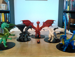  Dragon collection!  3d model for 3d printers