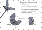 Modelo 3d de Mkii de 5 vatios 3d imprimible de la turbina de viento para impresoras 3d