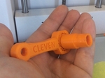 Modelo 3d de Bolsillo una llave de trinquete para impresoras 3d