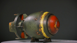Modelo 3d de Fallout 4 mini nuke - redicubricks para impresoras 3d