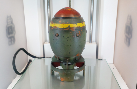  Fallout 4 mini nuke - redicubricks  3d model for 3d printers