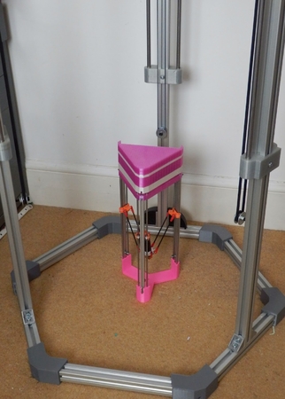 3DRmega - the BIG RepRap Delta printer