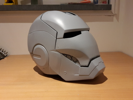  Iron man mk iii helmet  3d model for 3d printers