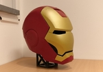  Iron man mk iii helmet  3d model for 3d printers