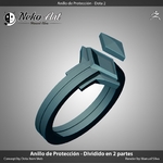 Modelo 3d de Protección de anillo de dota 2 para impresoras 3d