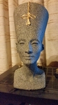 Modelo 3d de Nefertiti - en las secciones de seguridad para la impresión en 3d de tamaño completo para impresoras 3d