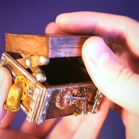 Steam Punk Hinge Box